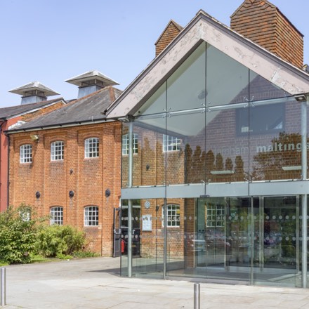 A photo of Farnham Maltings - a creative arts centre in the heart of the market town Farnham just a walk away from Brightwells Yard.